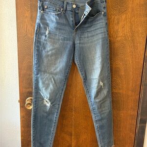 Denizen by Levi’s Distressed Blue Women's Jeans